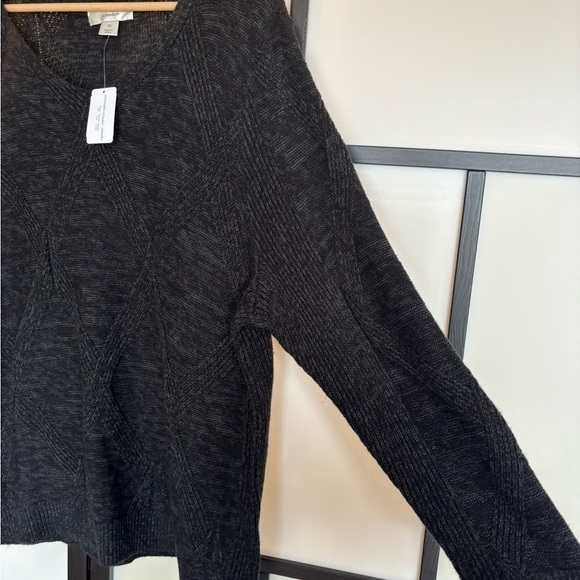 CJ Banks women’s knit gray sweater size 2X. Cotton blend NWT - Picture 9 of 12